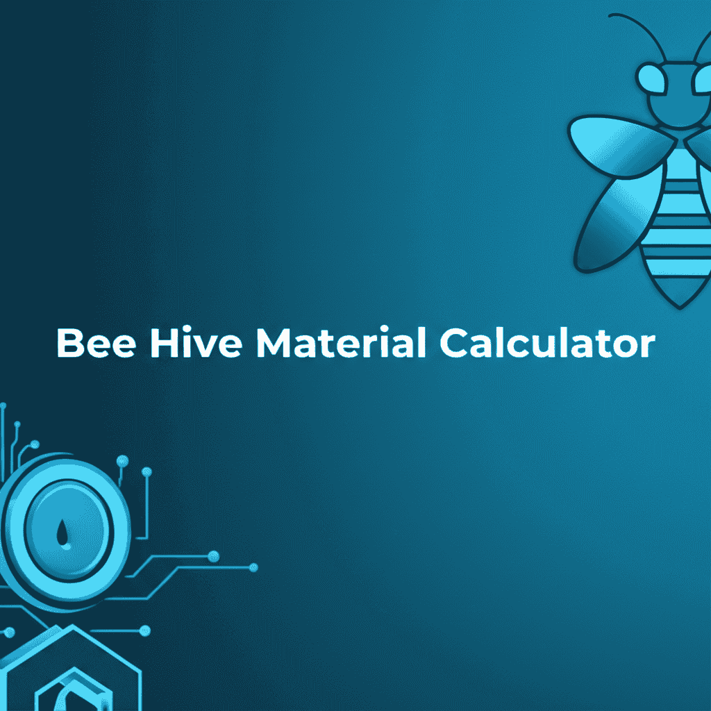 Bee Hive Material Calculator