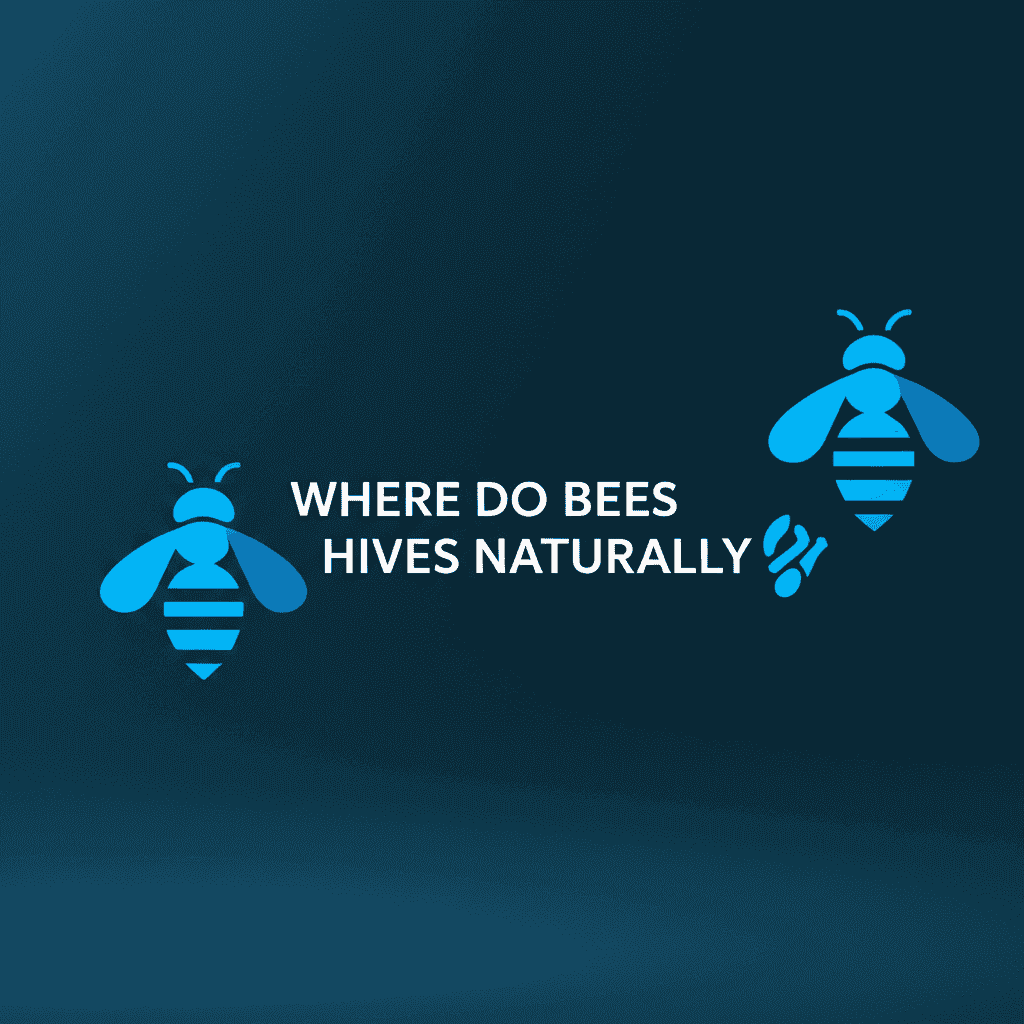 Where Do Bees Build Hives Naturally